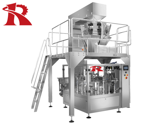 全自动颗粒给袋式包装机组